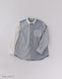 04 Oxford patchwork shirt